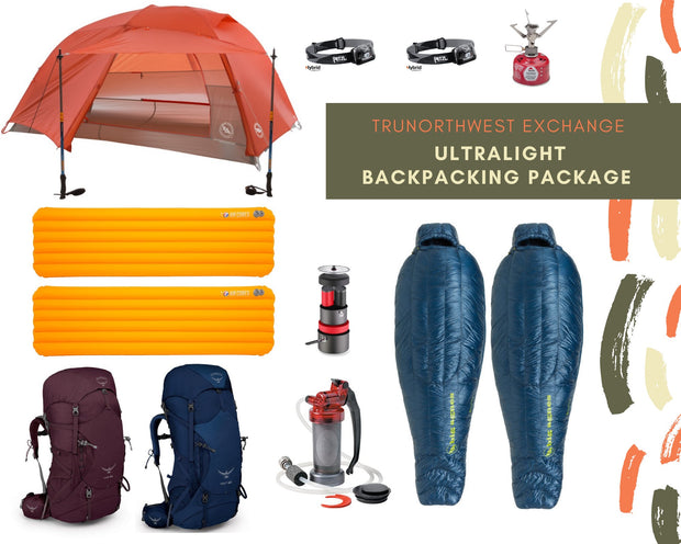 Ultralight Backpacking Rental Package